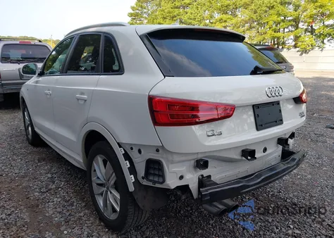 2018 Audi Q3 2.0T Sport Premium from USA, damaged, VIN WA1ECCFS7JR021281